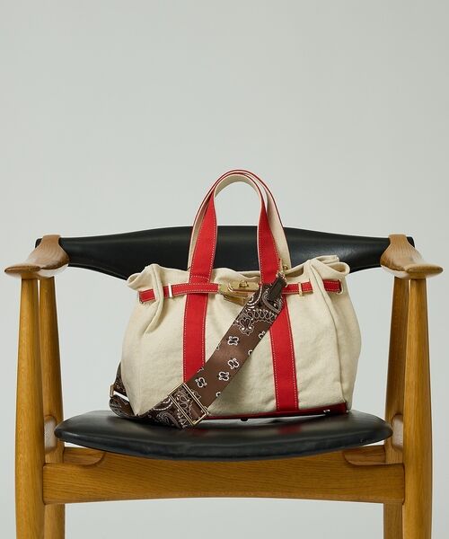 Rouge vif la cle / ルージュ・ヴィフ ラクレ バッグ | 【CHIMERE/シメール】ショルダーテープベルト | 詳細2