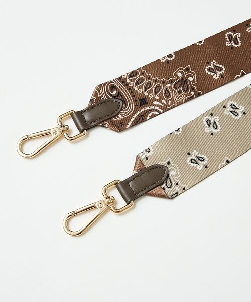 Rouge vif la cle / ルージュ・ヴィフ ラクレ バッグ | 【CHIMERE/シメール】ショルダーテープベルト | 詳細5