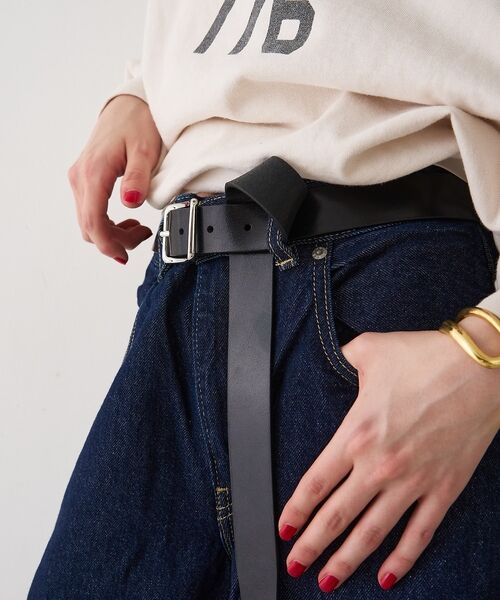 Rouge vif la cle / ルージュ・ヴィフ ラクレ ベルト・サスペンダー | 【LEFIJE/レフィエ】Cow カウレザーベルト【予約】 | 詳細1