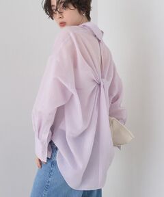 Rouge vif la cle / ルージュ・ヴィフ ラクレ シャツ・ブラウス | 【2026SS新作】【人気追加】バックツイストシャツ【予約】