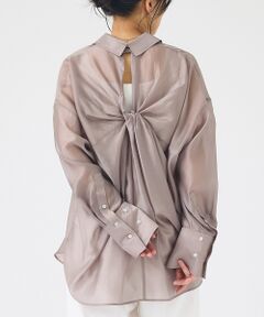 Rouge vif la cle / ルージュ・ヴィフ ラクレ シャツ・ブラウス | 【2026SS新作】【人気追加】バックツイストシャツ