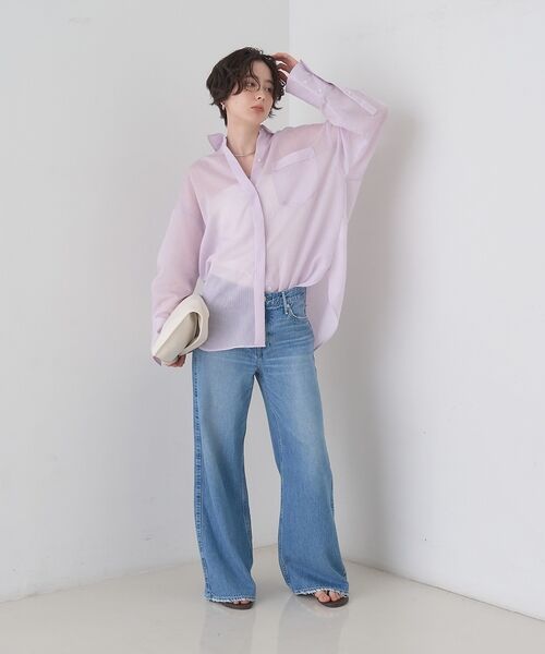 Rouge vif la cle / ルージュ・ヴィフ ラクレ シャツ・ブラウス | 【2026SS新作】【人気追加】バックツイストシャツ【予約】 | 詳細10