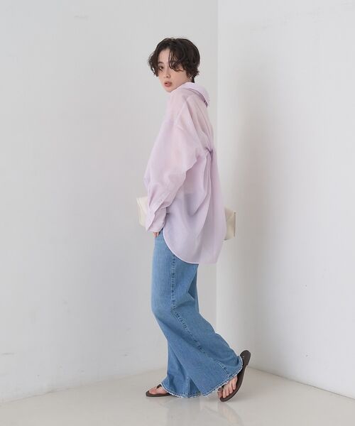 Rouge vif la cle / ルージュ・ヴィフ ラクレ シャツ・ブラウス | 【2026SS新作】【人気追加】バックツイストシャツ【予約】 | 詳細11