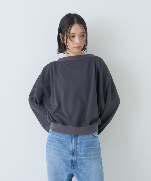 Rouge vif la cle / ルージュ・ヴィフ ラクレ Tシャツ | ポリスパンパフスリーブイージーカットプルオーバー/吸水速乾 | 詳細14