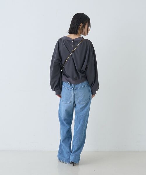 Rouge vif la cle / ルージュ・ヴィフ ラクレ Tシャツ | ポリスパンパフスリーブイージーカットプルオーバー/吸水速乾 | 詳細25