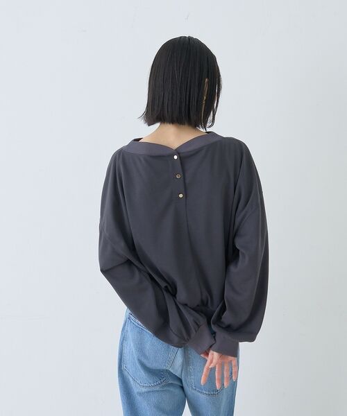 Rouge vif la cle / ルージュ・ヴィフ ラクレ Tシャツ | ポリスパンパフスリーブイージーカットプルオーバー/吸水速乾 | 詳細18