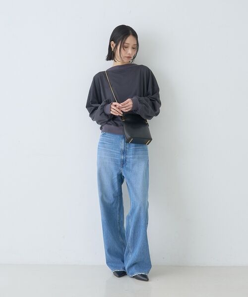 Rouge vif la cle / ルージュ・ヴィフ ラクレ Tシャツ | ポリスパンパフスリーブイージーカットプルオーバー/吸水速乾 | 詳細22