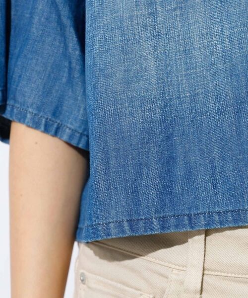 Rouge vif la cle / ルージュ・ヴィフ ラクレ シャツ・ブラウス | 【Healthy denim / ヘルシーデニム】Breezy Rosehip/ | 詳細14