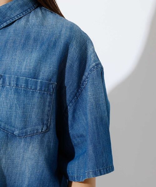 Rouge vif la cle / ルージュ・ヴィフ ラクレ シャツ・ブラウス | 【Healthy denim / ヘルシーデニム】Breezy Rosehip/ | 詳細15