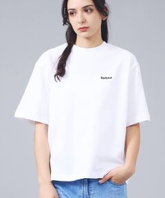 Rouge vif la cle / ルージュ・ヴィフ ラクレ Tシャツ | 【Barbour / バブアー】マージョリーコットンロゴ刺繍Tシャツ / MAR