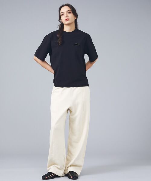 Rouge vif la cle / ルージュ・ヴィフ ラクレ Tシャツ | 【Barbour / バブアー】マージョリーコットンロゴ刺繍Tシャツ / MAR | 詳細2