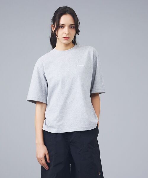 Rouge vif la cle / ルージュ・ヴィフ ラクレ Tシャツ | 【Barbour / バブアー】マージョリーコットンロゴ刺繍Tシャツ / MAR | 詳細5