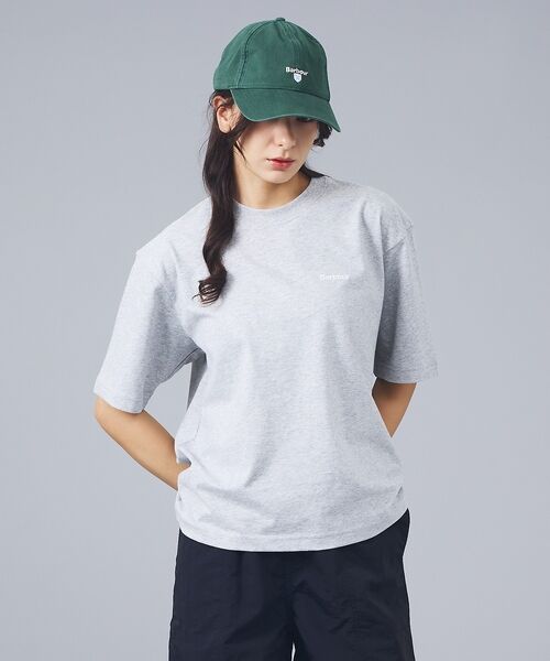 Rouge vif la cle / ルージュ・ヴィフ ラクレ Tシャツ | 【Barbour / バブアー】マージョリーコットンロゴ刺繍Tシャツ / MAR | 詳細6