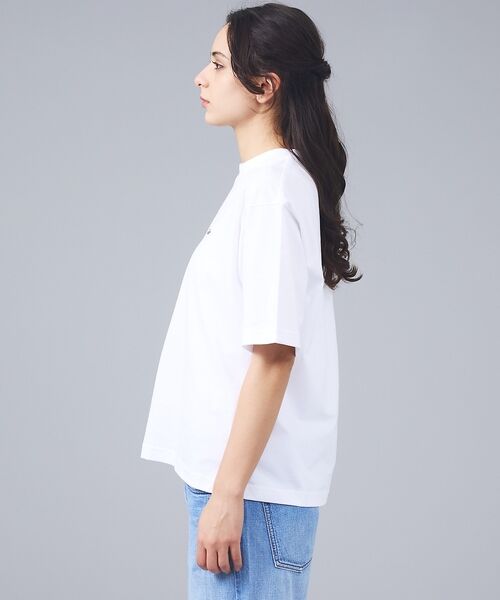 Rouge vif la cle / ルージュ・ヴィフ ラクレ Tシャツ | 【Barbour / バブアー】マージョリーコットンロゴ刺繍Tシャツ / MAR | 詳細14