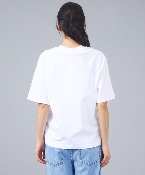 Rouge vif la cle / ルージュ・ヴィフ ラクレ Tシャツ | 【Barbour / バブアー】マージョリーコットンロゴ刺繍Tシャツ / MAR | 詳細15