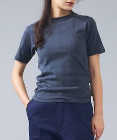 Rouge vif la cle / ルージュ・ヴィフ ラクレ Tシャツ | 【Robert P.Miller/ロバートピーミラー】パネルリブクルーネックTシ