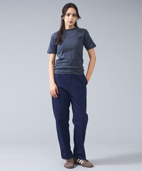 Rouge vif la cle / ルージュ・ヴィフ ラクレ Tシャツ | 【Robert P.Miller/ロバートピーミラー】パネルリブクルーネックTシ | 詳細5