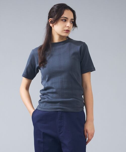 Rouge vif la cle / ルージュ・ヴィフ ラクレ Tシャツ | 【Robert P.Miller/ロバートピーミラー】パネルリブクルーネックTシ | 詳細6