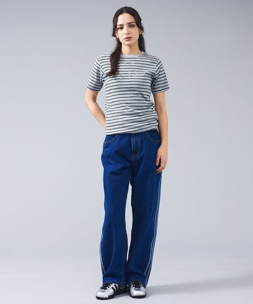 Rouge vif la cle / ルージュ・ヴィフ ラクレ Tシャツ | 【Robert P.Miller/ロバートピーミラー】パネルリブクルーネックTシ | 詳細10