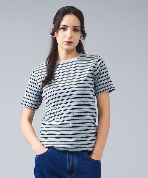 Rouge vif la cle / ルージュ・ヴィフ ラクレ Tシャツ | 【Robert P.Miller/ロバートピーミラー】パネルリブクルーネックTシ | 詳細11