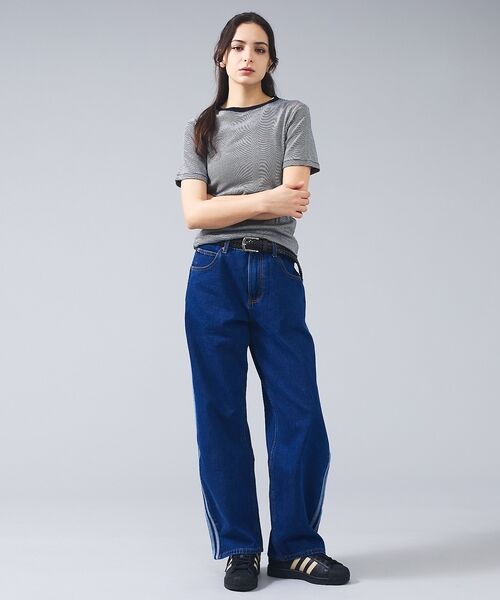 Rouge vif la cle / ルージュ・ヴィフ ラクレ Tシャツ | 【Robert P.Miller/ロバートピーミラー】パネルリブクルーネックTシ | 詳細14