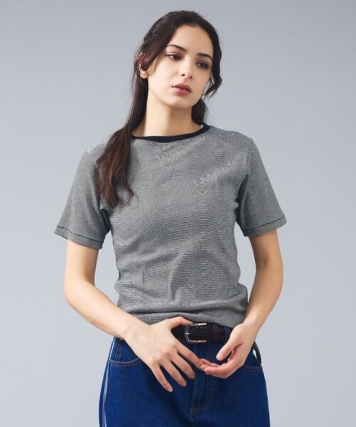 Rouge vif la cle / ルージュ・ヴィフ ラクレ Tシャツ | 【Robert P.Miller/ロバートピーミラー】パネルリブクルーネックTシ | 詳細15