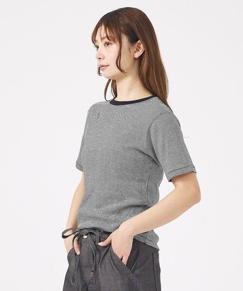 Rouge vif la cle / ルージュ・ヴィフ ラクレ Tシャツ | 【Robert P.Miller/ロバートピーミラー】パネルリブクルーネックTシ | 詳細23