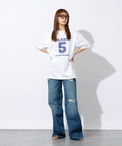 Rouge vif la cle / ルージュ・ヴィフ ラクレ Tシャツ | 【HealthyDenim/ヘルシーデニム】Barbie5 at the bea | 詳細7