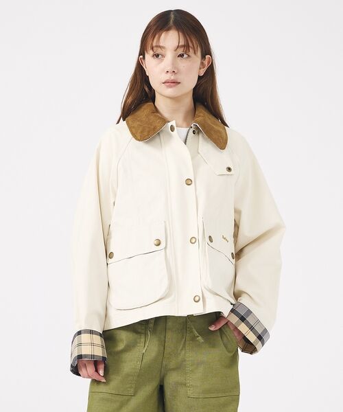 Rouge vif la cle / ルージュ・ヴィフ ラクレ ブルゾン | 【Barbour/バブアー】CROPPED BEADNELL  JACKET/バ | 詳細1