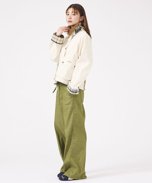 Rouge vif la cle / ルージュ・ヴィフ ラクレ ブルゾン | 【Barbour/バブアー】CROPPED BEADNELL  JACKET/バ | 詳細10