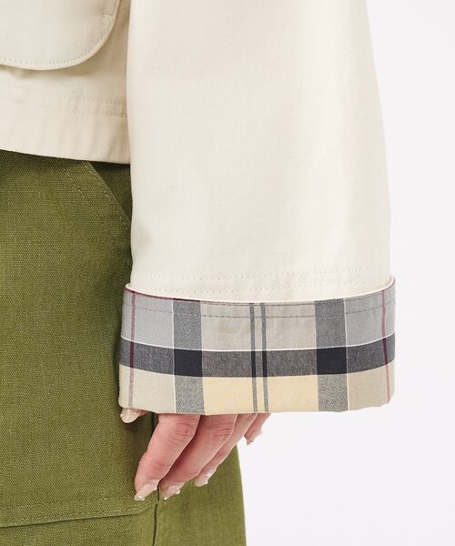 Rouge vif la cle / ルージュ・ヴィフ ラクレ ブルゾン | 【Barbour/バブアー】CROPPED BEADNELL  JACKET/バ | 詳細13