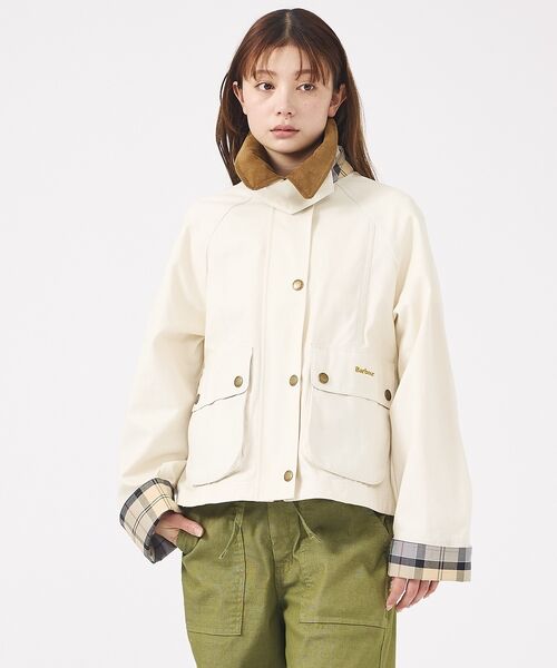 Rouge vif la cle / ルージュ・ヴィフ ラクレ ブルゾン | 【Barbour/バブアー】CROPPED BEADNELL  JACKET/バ | 詳細2