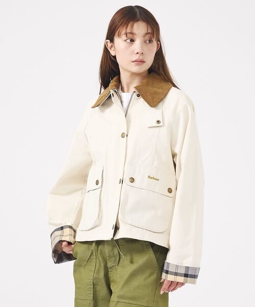 Rouge vif la cle / ルージュ・ヴィフ ラクレ ブルゾン | 【Barbour/バブアー】CROPPED BEADNELL  JACKET/バ | 詳細3