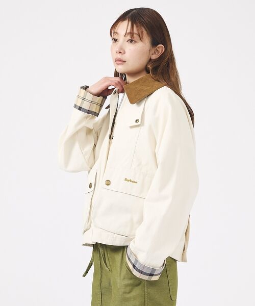 Rouge vif la cle / ルージュ・ヴィフ ラクレ ブルゾン | 【Barbour/バブアー】CROPPED BEADNELL  JACKET/バ | 詳細5