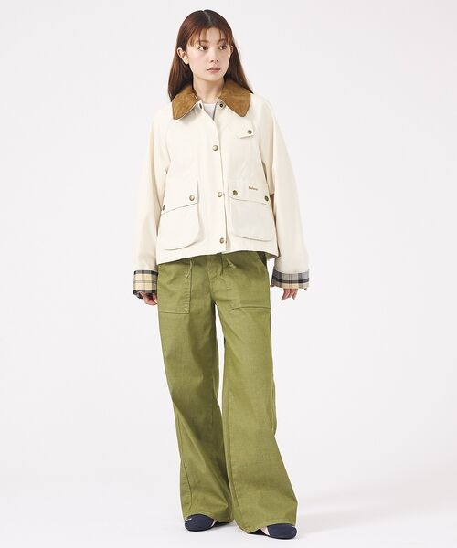 Rouge vif la cle / ルージュ・ヴィフ ラクレ ブルゾン | 【Barbour/バブアー】CROPPED BEADNELL  JACKET/バ | 詳細6