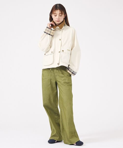 Rouge vif la cle / ルージュ・ヴィフ ラクレ ブルゾン | 【Barbour/バブアー】CROPPED BEADNELL  JACKET/バ | 詳細8