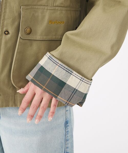 Rouge vif la cle / ルージュ・ヴィフ ラクレ ブルゾン | 【Barbour/バブアー】CROPPED BEADNELL  JACKET/バ | 詳細25