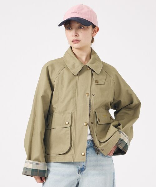 Rouge vif la cle / ルージュ・ヴィフ ラクレ ブルゾン | 【Barbour/バブアー】CROPPED BEADNELL  JACKET/バ | 詳細18