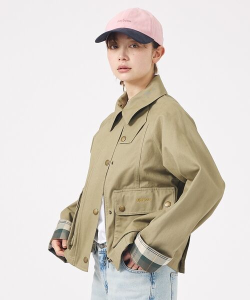 Rouge vif la cle / ルージュ・ヴィフ ラクレ ブルゾン | 【Barbour/バブアー】CROPPED BEADNELL  JACKET/バ | 詳細19