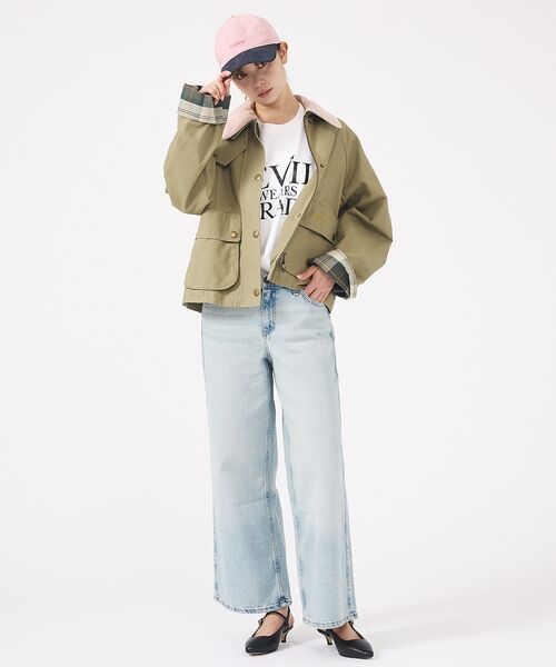 Rouge vif la cle / ルージュ・ヴィフ ラクレ ブルゾン | 【Barbour/バブアー】CROPPED BEADNELL  JACKET/バ | 詳細20