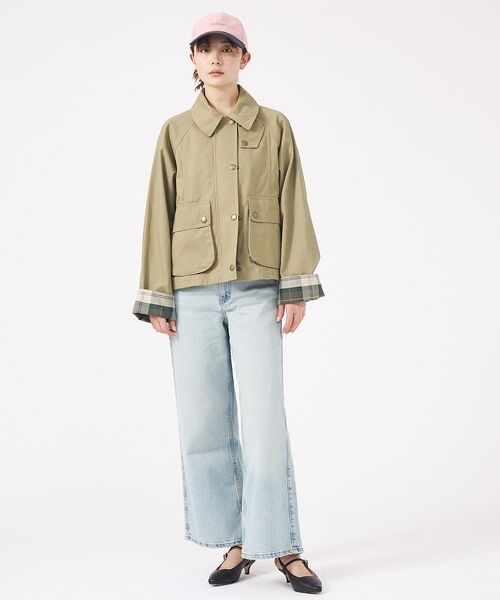 Rouge vif la cle / ルージュ・ヴィフ ラクレ ブルゾン | 【Barbour/バブアー】CROPPED BEADNELL  JACKET/バ | 詳細23