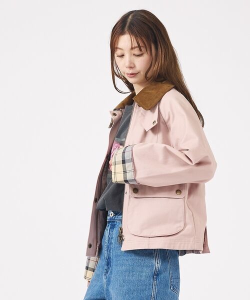 Rouge vif la cle / ルージュ・ヴィフ ラクレ ブルゾン | 【Barbour/バブアー】CROPPED BEADNELL  JACKET/バ | 詳細28