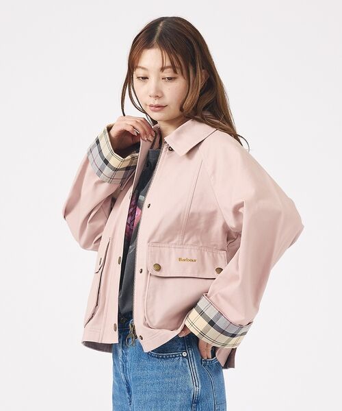 Rouge vif la cle / ルージュ・ヴィフ ラクレ ブルゾン | 【Barbour/バブアー】CROPPED BEADNELL  JACKET/バ | 詳細30