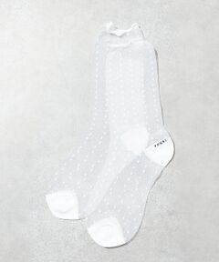 Rouge vif la cle / ルージュ・ヴィフ ラクレ ソックス | 【YUQRI/ユクリ】DotVeil/靴下/フェミニン/ロマンティック/ギフト【