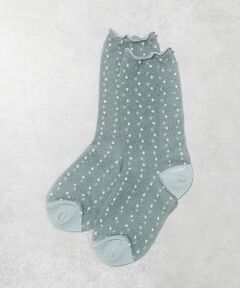 Rouge vif la cle / ルージュ・ヴィフ ラクレ ソックス | 【YUQRI/ユクリ】DotVeil/靴下/フェミニン/ロマンティック/ギフト【