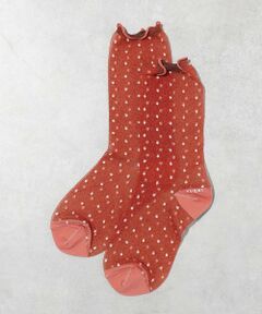 Rouge vif la cle / ルージュ・ヴィフ ラクレ ソックス | 【YUQRI/ユクリ】DotVeil/靴下/フェミニン/ロマンティック/ギフト【