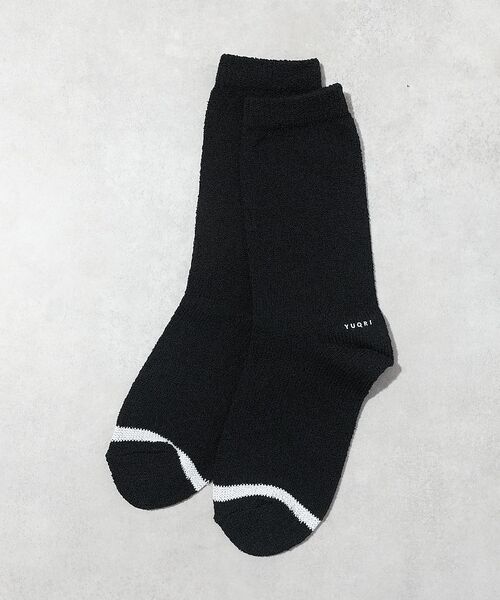 Rouge vif la cle / ルージュ・ヴィフ ラクレ ソックス | 【YUQRI/ユクリ】Siesta/靴下/フェミニン/ロマンティック/ギフト【W（ブラック）