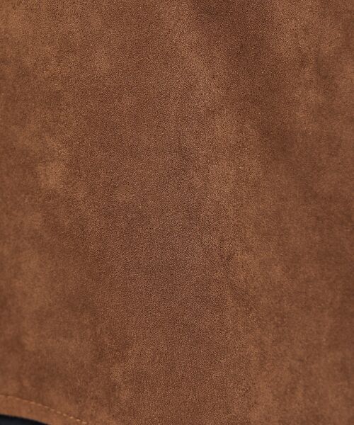 Rouge vif la cle / ルージュ・ヴィフ ラクレ ベスト | 【Le Melange/ル・メランジュ】ECOスウェードビスチェ/フェイクレザー | 詳細14