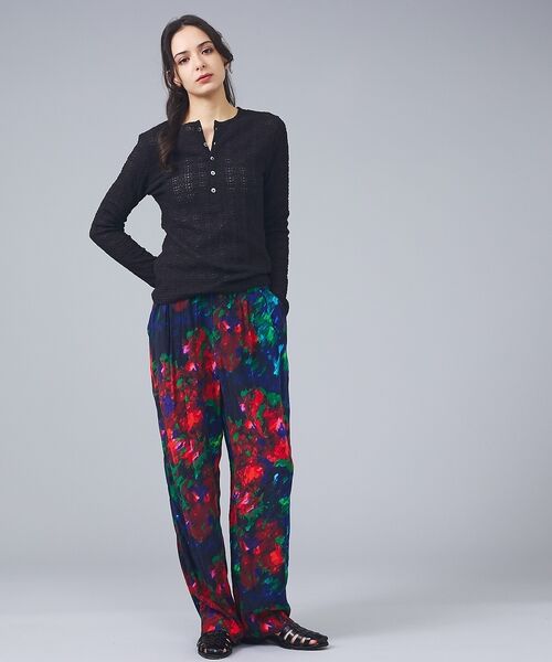 Rouge vif la cle / ルージュ・ヴィフ ラクレ Tシャツ | 【Le Melange/ル・メランジュ】ラッセルヘンリープルオーバー/ヘンリーネ | 詳細2