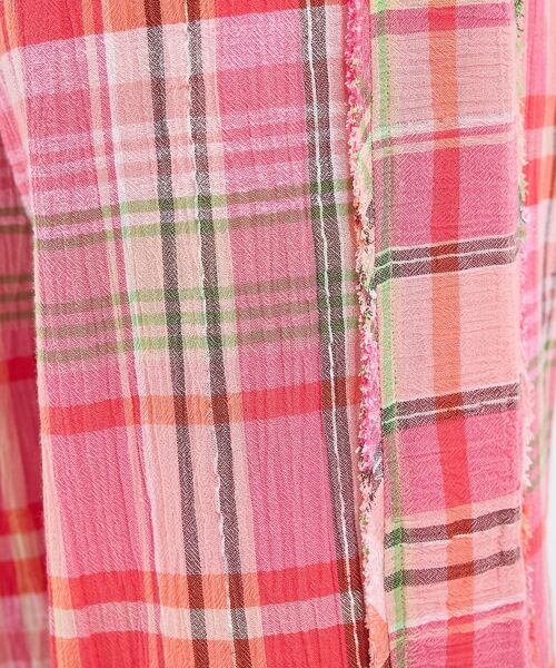 Rouge vif la cle / ルージュ・ヴィフ ラクレ パンツ | 【Le Melange/ル・メランジュ】総柄イージーパンツ/チェック柄/バルーン | 詳細21